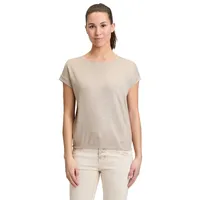 Cartoon Casual-Shirt mit Rundhalsausschnitt Nature/Silver | 40