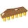Papstar Tragetabletts Pappe 12 cm x 9,5 cm x 62 cm 150 St. Braun