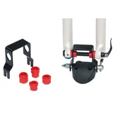 MASSI Fahrradträgeradapter schwarz 15-20 mm