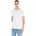 Herren T-Shirt Kurzarm Weiß White XS