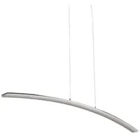 LUCANDE LED-Pendelleuchte Lorian, 99 cm, chrom, Metall