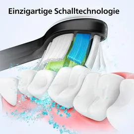 Philips Sonicare 4100 Series HX3683/54 Schwarz + Reiseetui