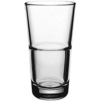 Topkapi 250.656 Longdrink 6 Stück Brooklyn Glas-Set- XL-Gläser (36 cl) für Cocktail, Latte Macchiato, Longdrink, Mojito, Saft, Wasser, Höhe ~14,5 cm