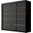 Mirjan24 Schiebetürenschrank Evo VII 200 x 215 x 58 cm Schwarz