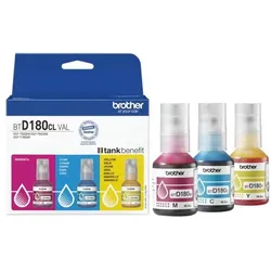 Brother Tintenflaschen-Set »BTD180CLVAL« blau