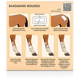 sn√∂gg Snögg Animal Care Foam Bandage 2 m Bandage 22 cm