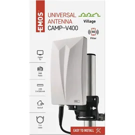 EMOS J0802 TV-Antenne Drinnen, Draußen