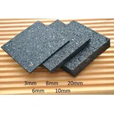 Terrassenpads ( Terrassenbau Abstandhalter Terrassendielen Pad ) - schwarz