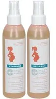 KLORANE Huile vergetures à la Cameline 2x200 ml