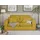 Home Affaire 3-Sitzer HOME AFFAIRE "ALISSAS BIS mit vielen Kissen, Biesen an den Kissen", gold, B:196cm H:95cm T:108cm, 92% Polyester, 8% Nylon, Sofas, Hussen-Optik, kleine Taschen an der Seite zum Verstauen