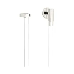 Dornbracht Water Modules Wandanschlussbogen 27820979-08 mit Schlauchhalterung, mit Einzelrosette, platin