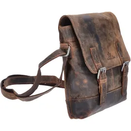 The Skandinavian Brand Leder Umhängetasche Hunter tan