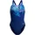Speedo Female Placement Printed Leade NVY/BLU - 40