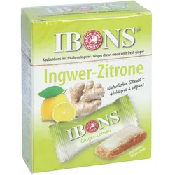 Ibons Ingwer Zitrone Box Kaubonbons