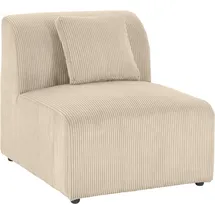 otto home Sessel OTTO HOME "Alesund", beige, B:80cm H:84cm T:100cm, Cord (100% Polyester);Filzoptik (100% Polyester), Sessel, Sessel, als Einzelteil oder Modulteil für Sets