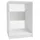 Fackelmann Waschmaschinenschrank 65 x 98,2 cm Weiß