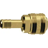 tecwerk Schnellver.Kup.DN 7,2,Tülle MS blk Schlauchweite LW 13 TECWERK