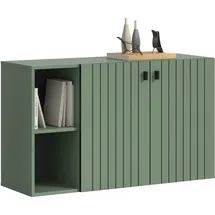 Möbel Boss Schuhschrank 106 x 63 x 37 cm grün