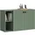 Möbel Boss Schuhschrank 106 x 63 x 37 cm grün