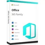 Microsoft 365 Family | bis zu 6 Nutzer | 1 Jahr | 6 TB Cloudspeicher | ESD