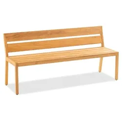 Bank Ann ohne Armlehne - 140 cm