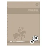 Staufen Collegeblock, A4, blanko, 80 Blatt, sand, 90 g/qm, LIN.30