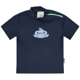Sterntaler Badeshirt kurzarm Hai in marineblau – Gr.: 80