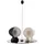 Alessi Lilliput  Salz-/Pfefferstreuer schwarz / weiß