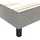vidaXL Boxspringbettgestell 160 x 200 cm Hellgrau