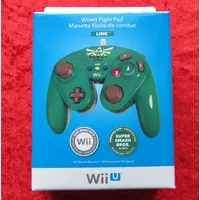 Wired Fight Pad Link Original Nintendo Wii U Kabel-Controller, Neu OVP