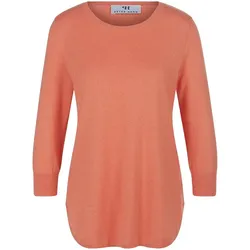 Rundhals-Pullover aus Seide und Kaschmir Peter Hahn Seide/Kaschmir orange, 52