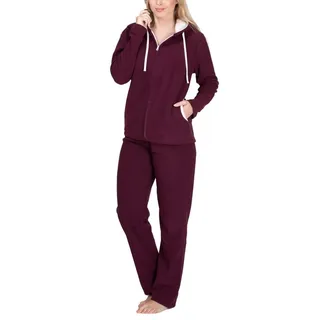 SLOUCHER Hausanzug Damen Hausanzug aus wärmenden Fleece 40-42