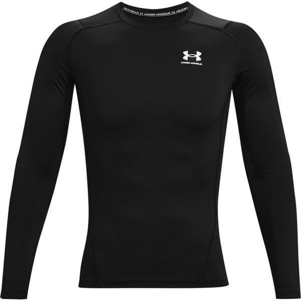 Under Armour HeatGear® Compression - Langarmshirt - Herren - Black - XL