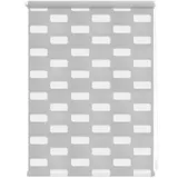 Lichtblick Doppelrollo Arena 110 x 150 cm grau