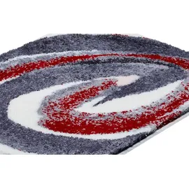 colani 42 60 x 100 cm grau/rot