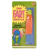 Bristol Novelty GJ451 Fart Whistle | Red and Blue | Pack of 1 Pfeife, Cartoon, Mehrfarbig