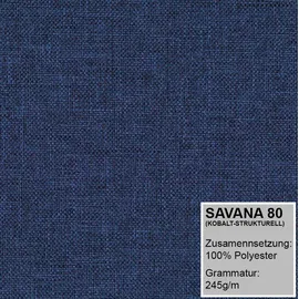 A&J MöbelLand BOLLI 120 x 200 cm Blau