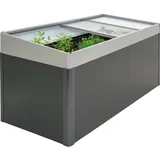 Biohort Frühbeetaufsatz 200 x 23 x 101 cm Quarzgrau