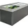 Biohort Frühbeetaufsatz 200 x 23 x 101 cm Quarzgrau