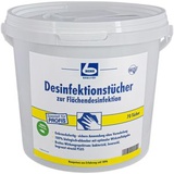 Dr. Becher Desinfektionstücher 29 x 30 cm 70 Tücher Tuchformat 290 x 300 mm, mit Abreissperforation, biologisch