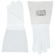 PORTWEST Premium Tig Schweißer-Stulpenhandschuh Grey Xl