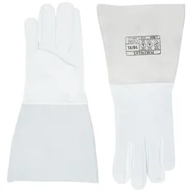 PORTWEST Premium Tig Schweißer-Stulpenhandschuh Grey Xl