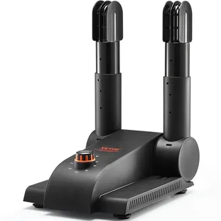 Vevor 180° faltbarer 2-Röhren Schuhtrockner Stiefeltrockner Schwarz & Orange