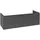 Villeroy & Boch Subway 3.0 Waschbeckenunterschrank, 2 Auszüge, 1272x429x478mm, C56702VR, Farbe: Front/Korpus: Graphite,