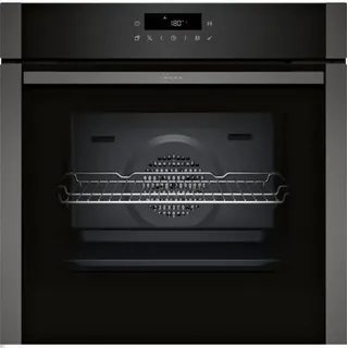 Neff B6ACJ7AG3 Backofen 60cm GraphiteGrey Pyrolyse 7Heizarten 10AutomatikProgramme HIDE