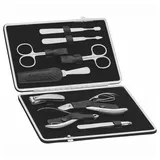 Erbe Manicure-Etui Carbon 9tlg