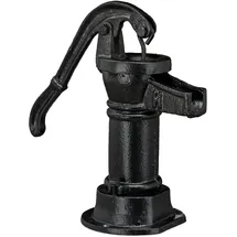 Relaxdays Deko Pumpe Gusseisen