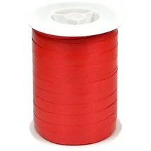 STAR Geschenkband Kunststoff Ringelband Rot 10 mm x 250 m