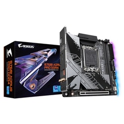 GIGABYTE B760I AORUS PRO DDR4 ITX Mainboard Sockel 1700 M.2/HDMI/DP/WIFI/BT
