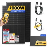 solakon Balkonkraftwerk Solakon ONE 800 W inkl. 800 W Speicher